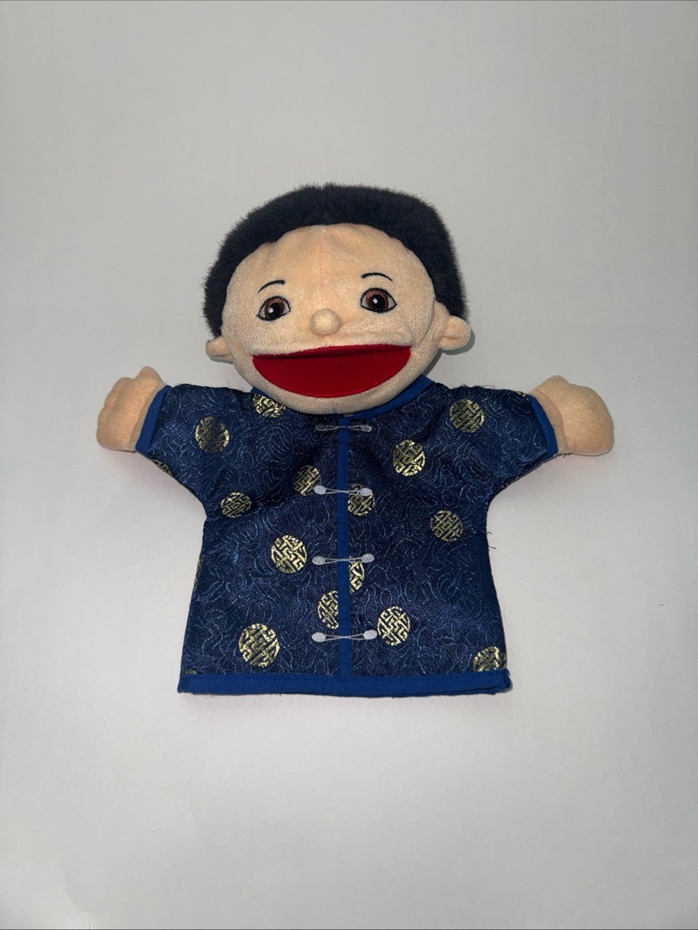 Lakeshore Learning Let’s Talk! Chinese Boy Puppet Plush Toy - Soft Kids Puppet